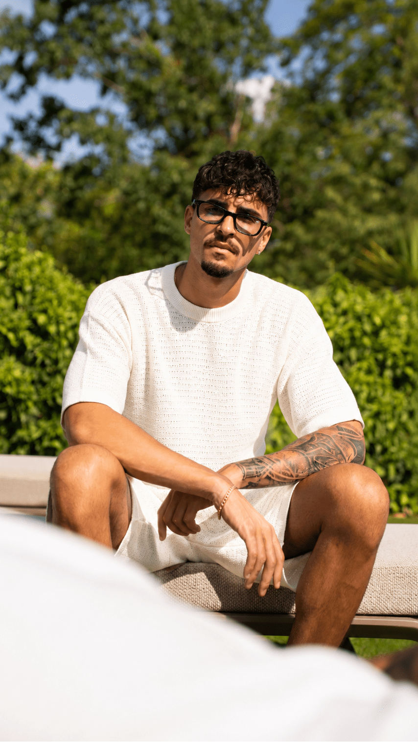 CS Cotton Oversized Crew Neck White - Club Soma