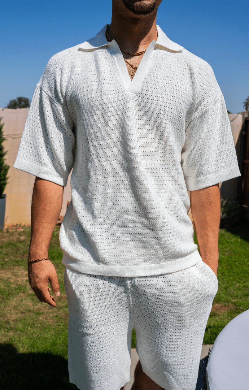 CS Cotton Oversized Polo Shirt - Club Soma