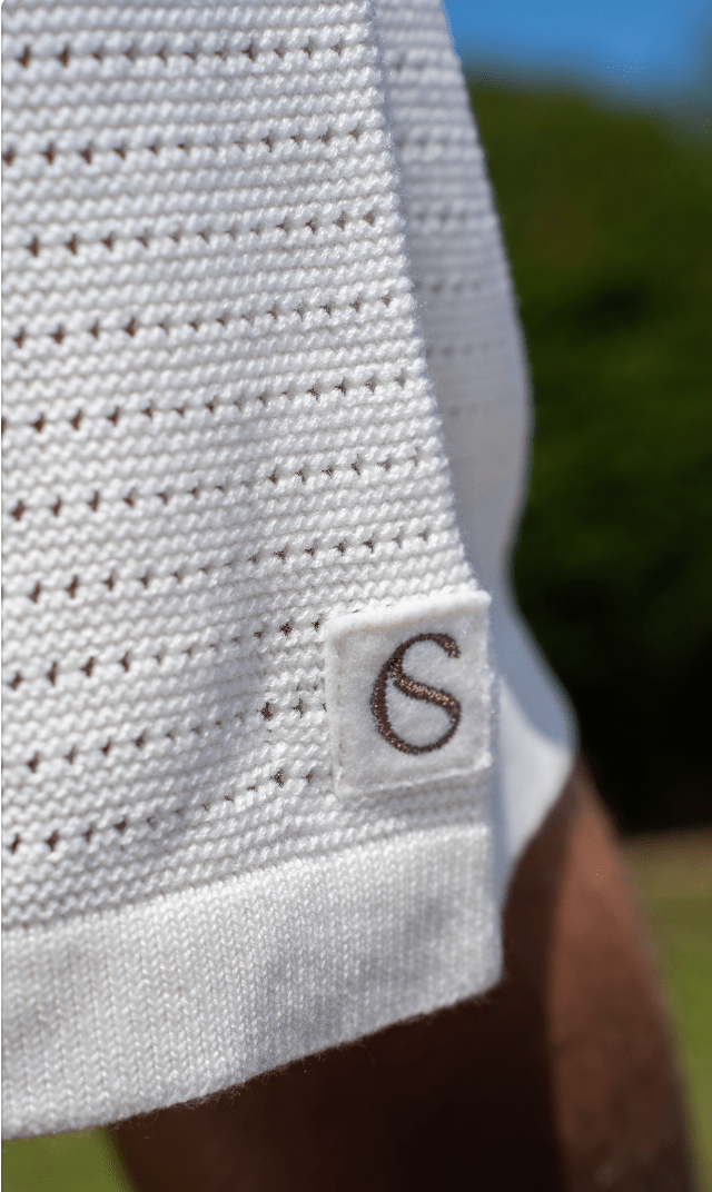 CS Cotton Oversized Shorts White - Club Soma